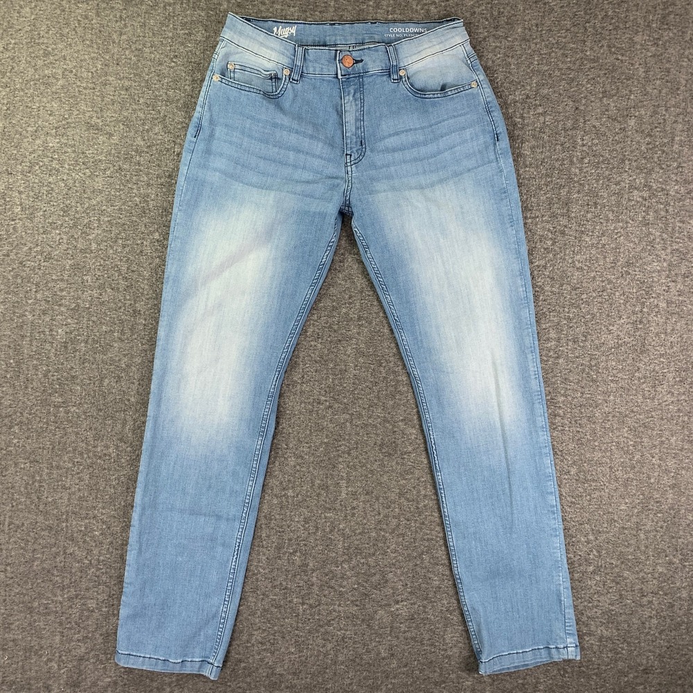 Mugsy Jeans Men 32x31 Cooldowns Stretch Blue Modern